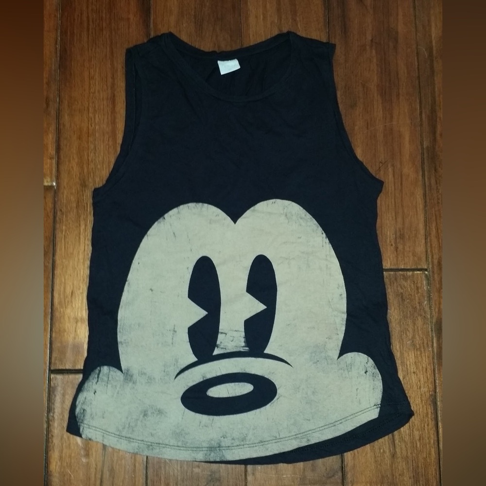girls small cute disney mickey mouse tank top.